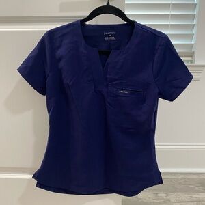 Jaanuu Scrub Top | Size XS | Navy